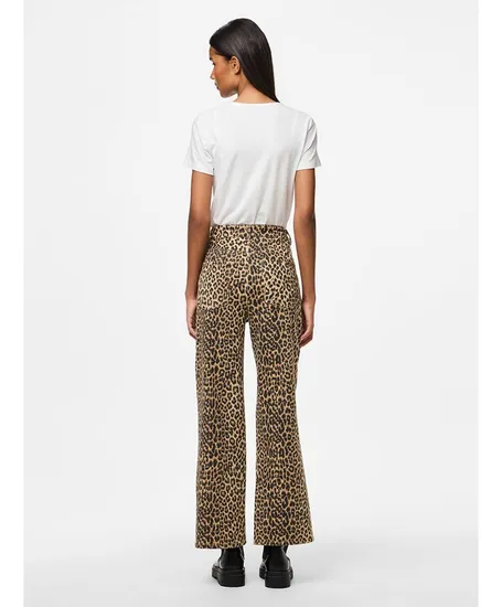 PIECES Jeans Salume Straight Fit Leopard