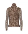 PIECES Mesh Top Flacy