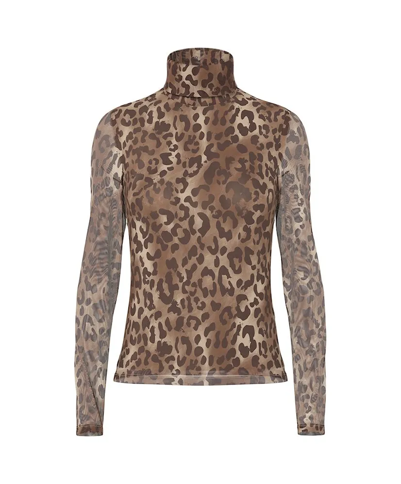 PIECES Mesh Top Flacy