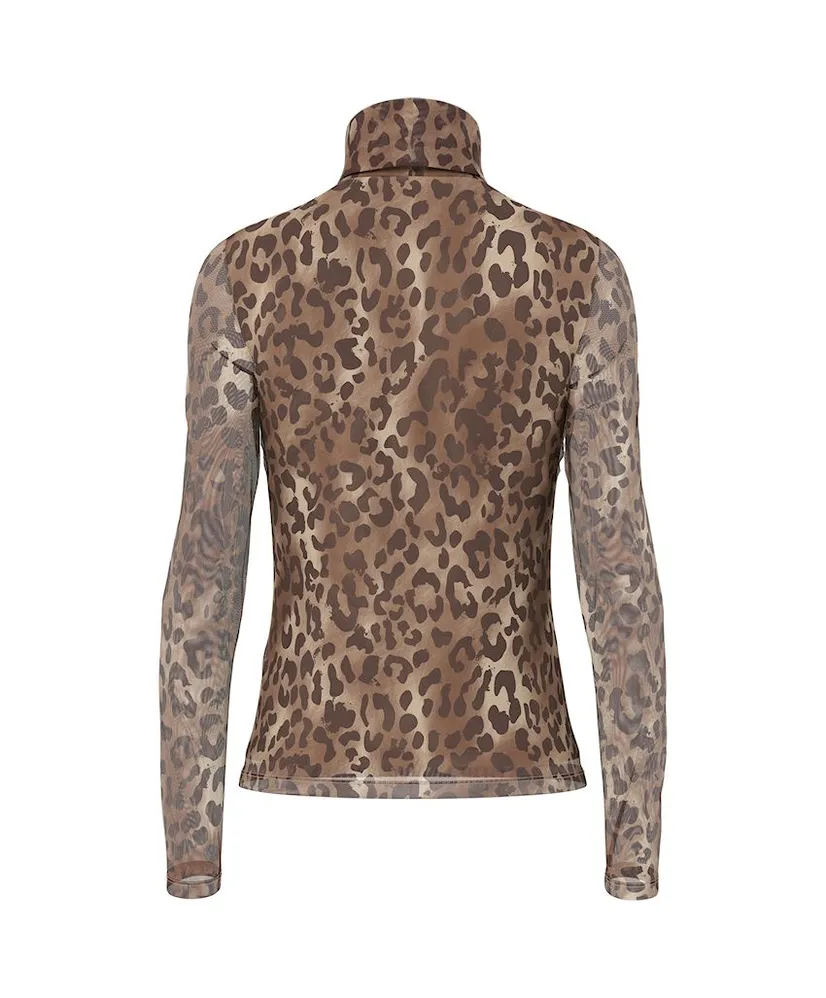 PIECES Mesh Top Flacy