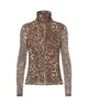 PIECES Mesh Top Flacy