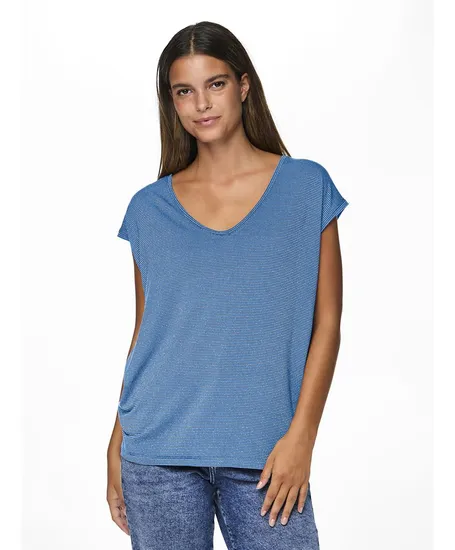 PIECES T-shirt Billo Lurex