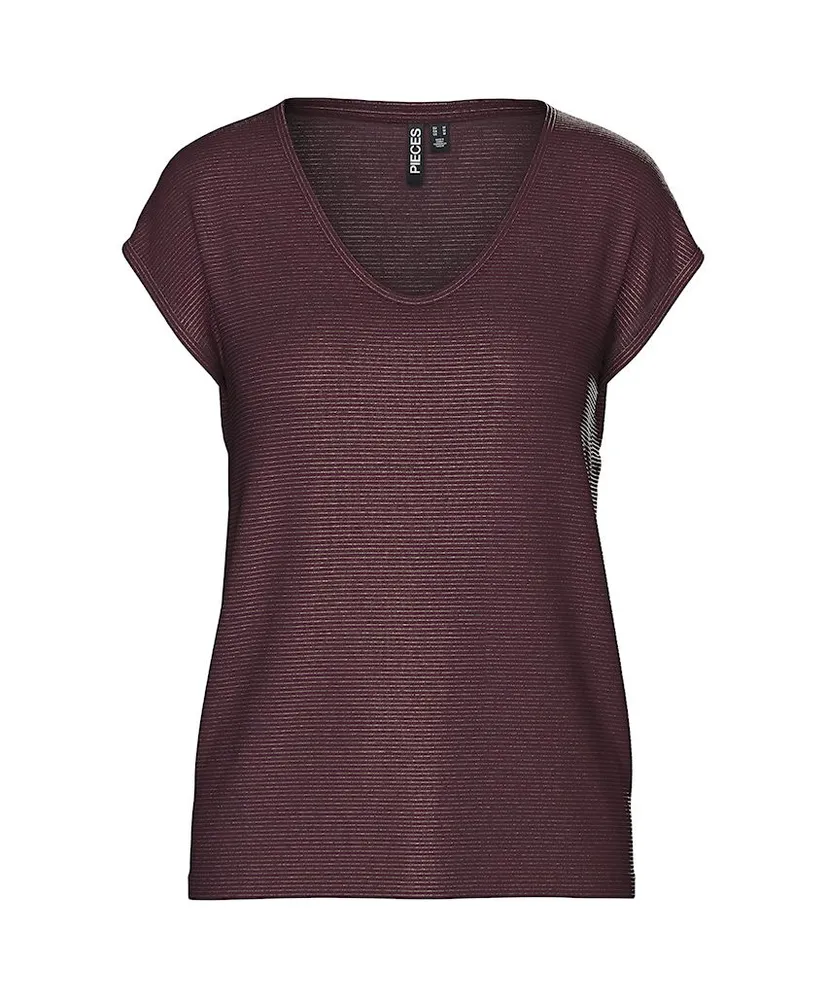 PIECES T-shirt Billo Lurex