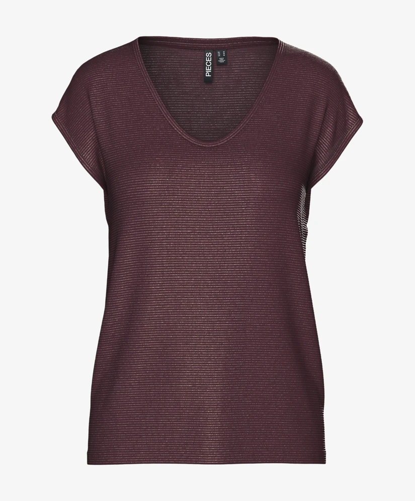 PIECES T-shirt Billo Lurex