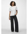 PIECES T-shirt Effen Wit