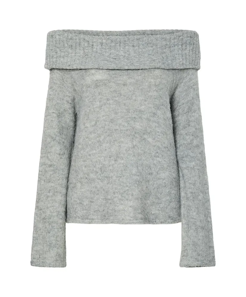 PIECES Trui Off Shoulder Pam