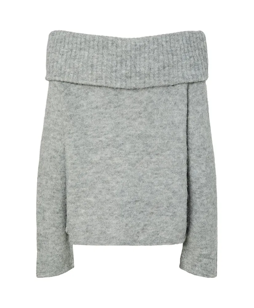 PIECES Trui Off Shoulder Pam