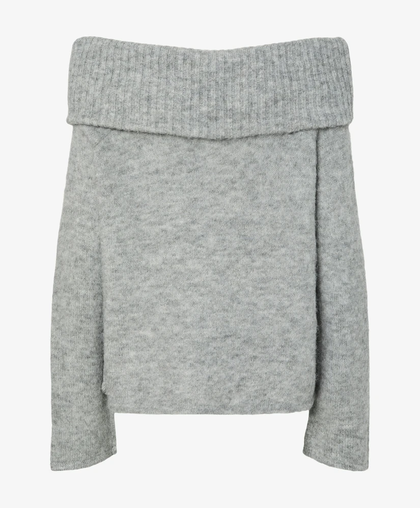 PIECES Trui Off Shoulder Pam
