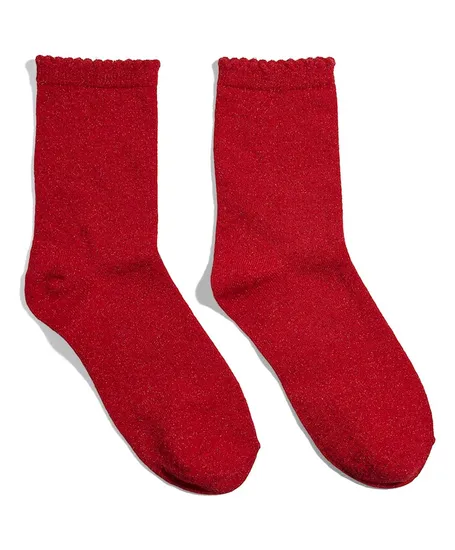 PIECES zie: 17510 Sokken PCSEBBY GLITTER LONG SOCK