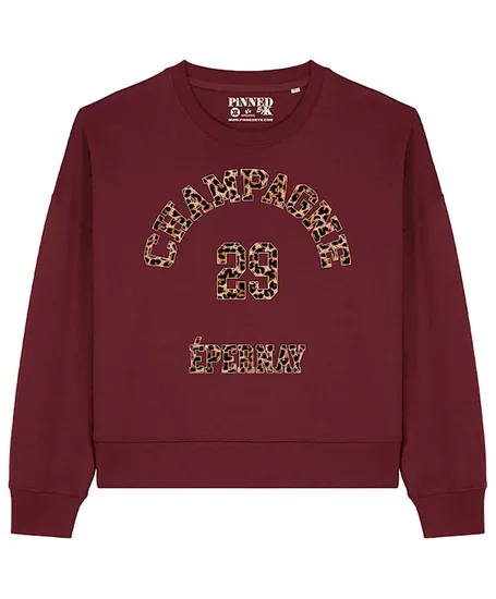 PiNNED By K Sweater Champagne