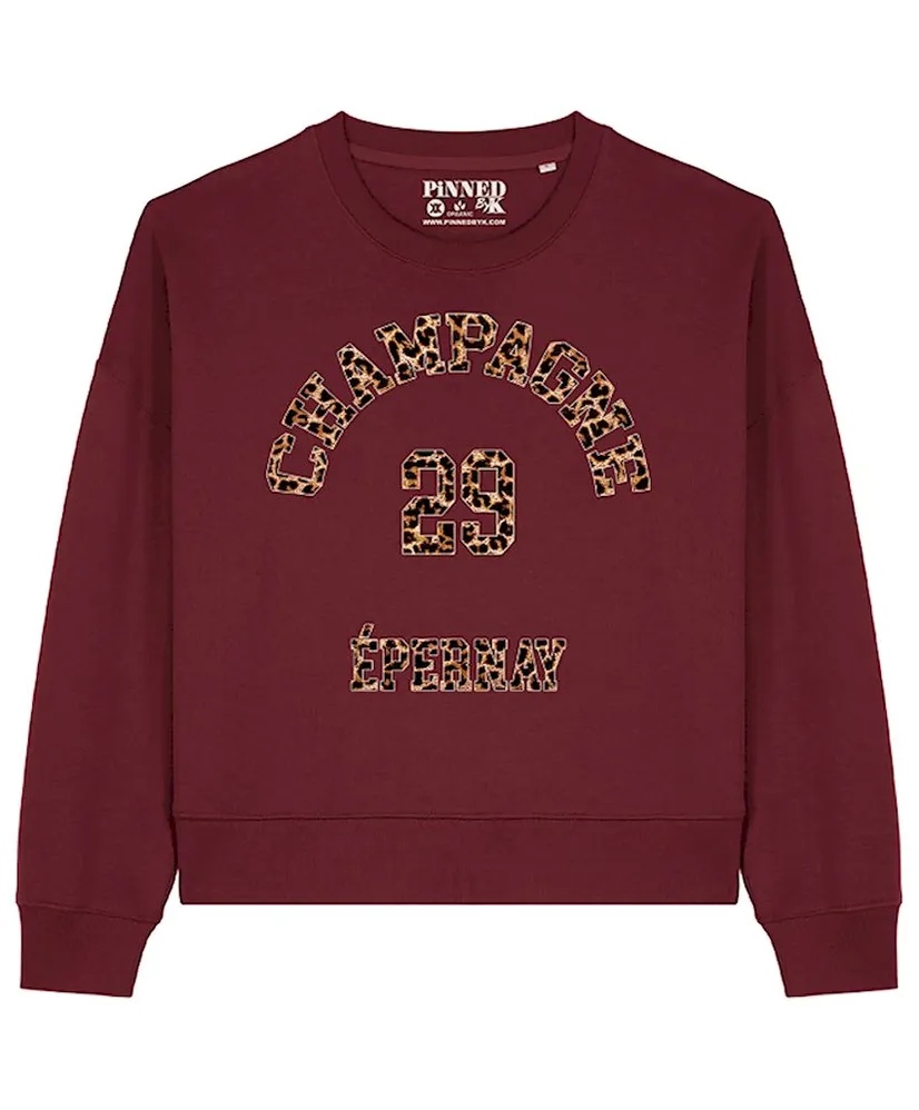 PiNNED By K Sweater Champagne