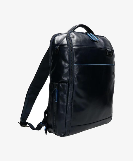 Piquadro Laptoprugzak Blue Square 12 inch