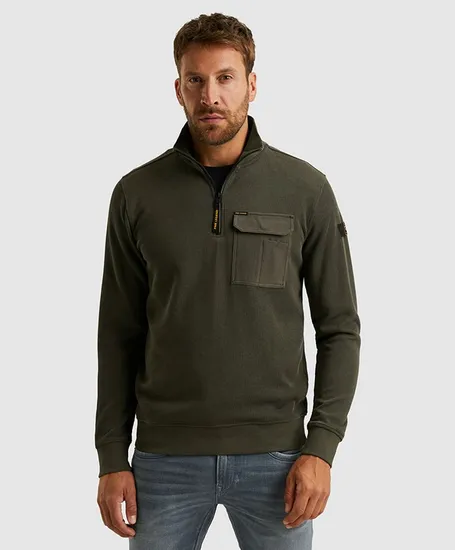 PME Legend Half Zip Sweater Pocket