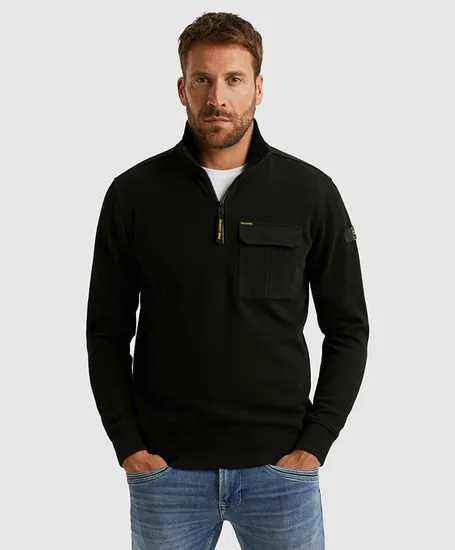 PME Legend Half Zip Sweater Pocket