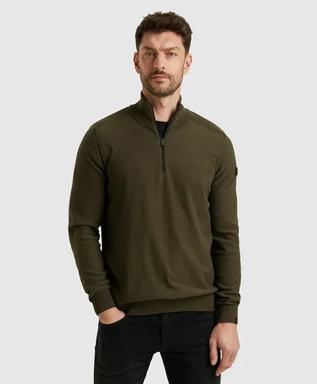 PME Legend Half Zip Trui Badge
