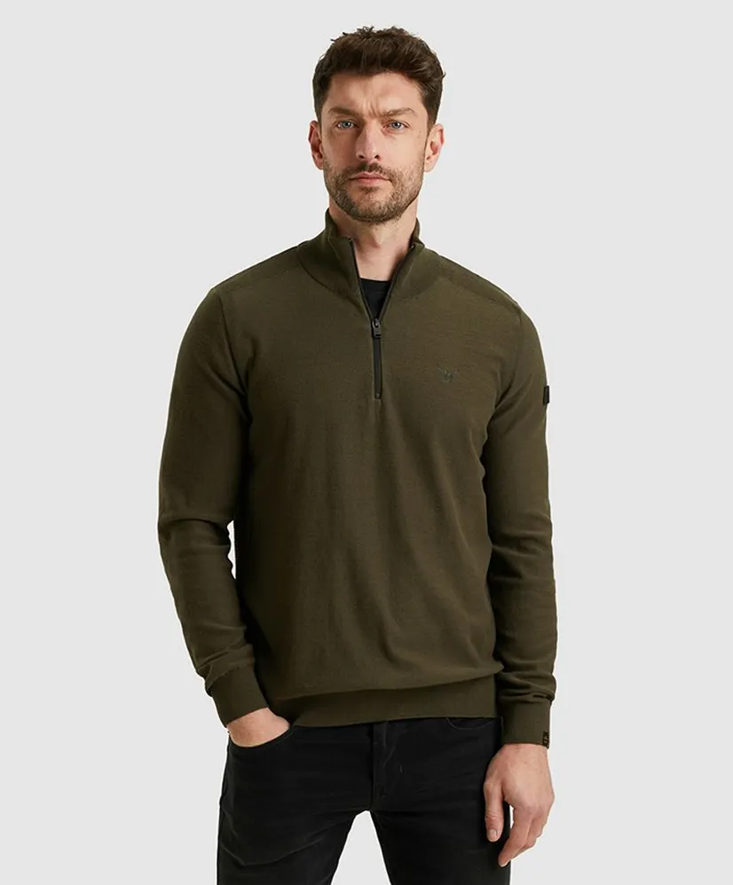 PME Legend Half Zip Trui Badge