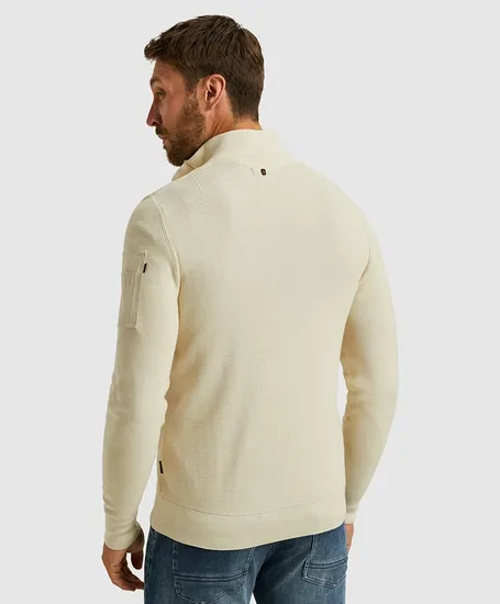 PME Legend Half Zip Trui Effen