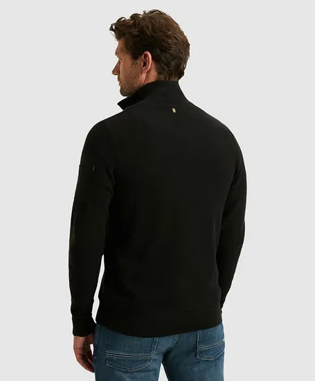 PME Legend Half Zip Trui Effen