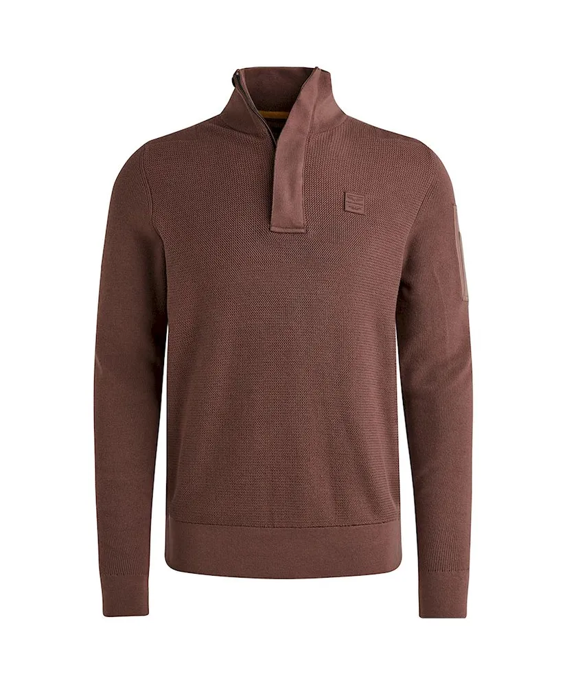 PME Legend Half Zip Trui Effen