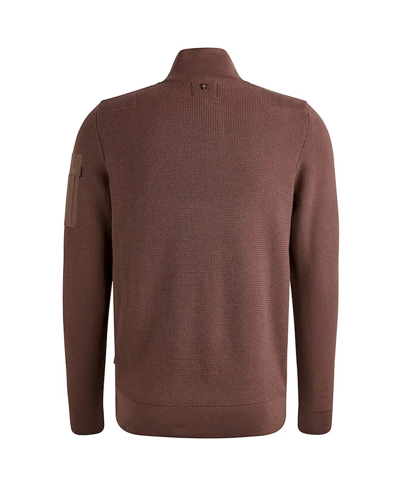 PME Legend Half Zip Trui Effen
