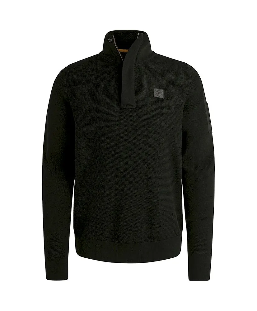 PME Legend Half Zip Trui Effen
