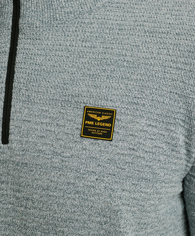 PME Legend Half Zip Trui Mouline