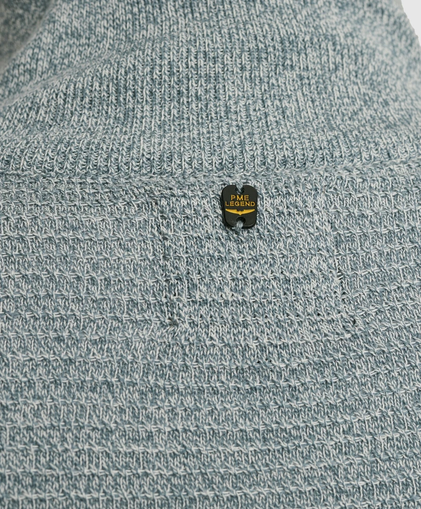 PME Legend Half Zip Trui Mouline