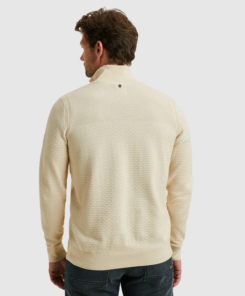 PME Legend Half Zip Trui Mouline