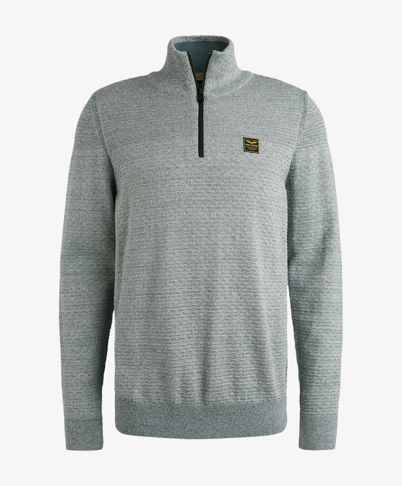 PME Legend Half Zip Trui Mouline