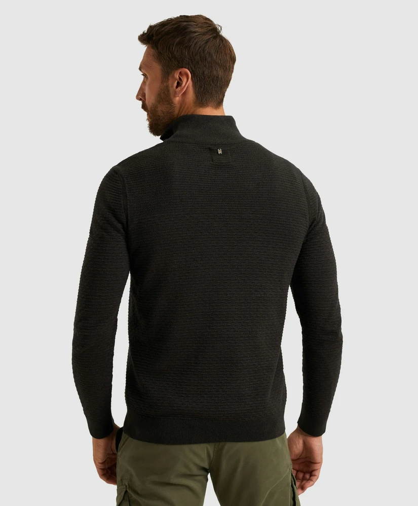 PME Legend Half Zip Trui Mouline