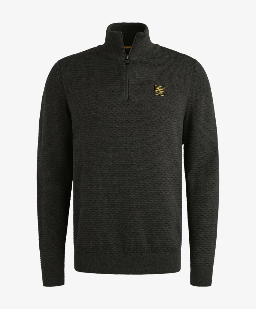 PME Legend Half Zip Trui Mouline