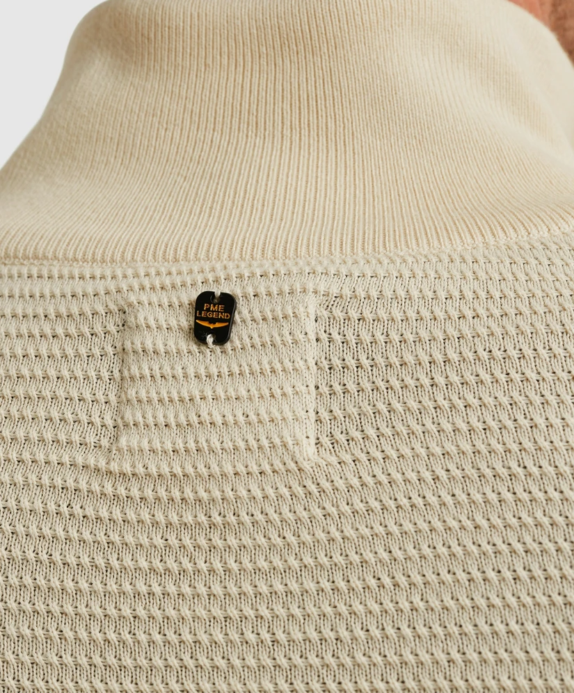 PME Legend Half Zip Trui Mouline