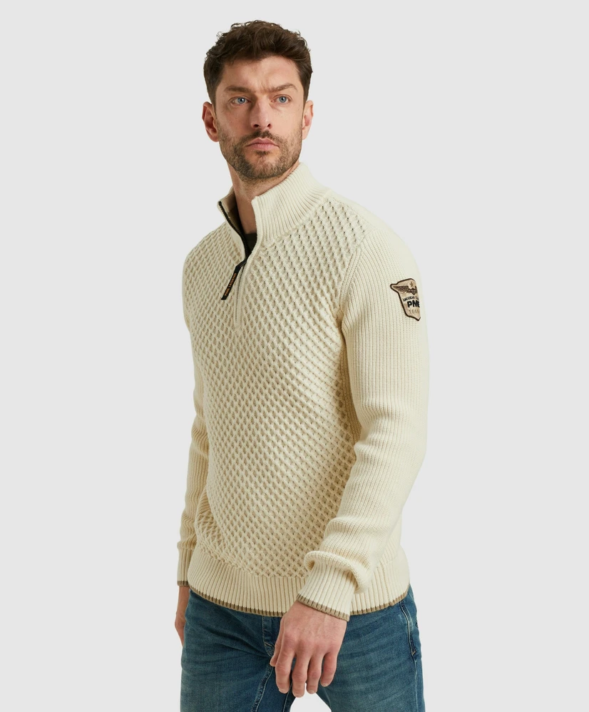 PME Legend Half Zip Trui Structure