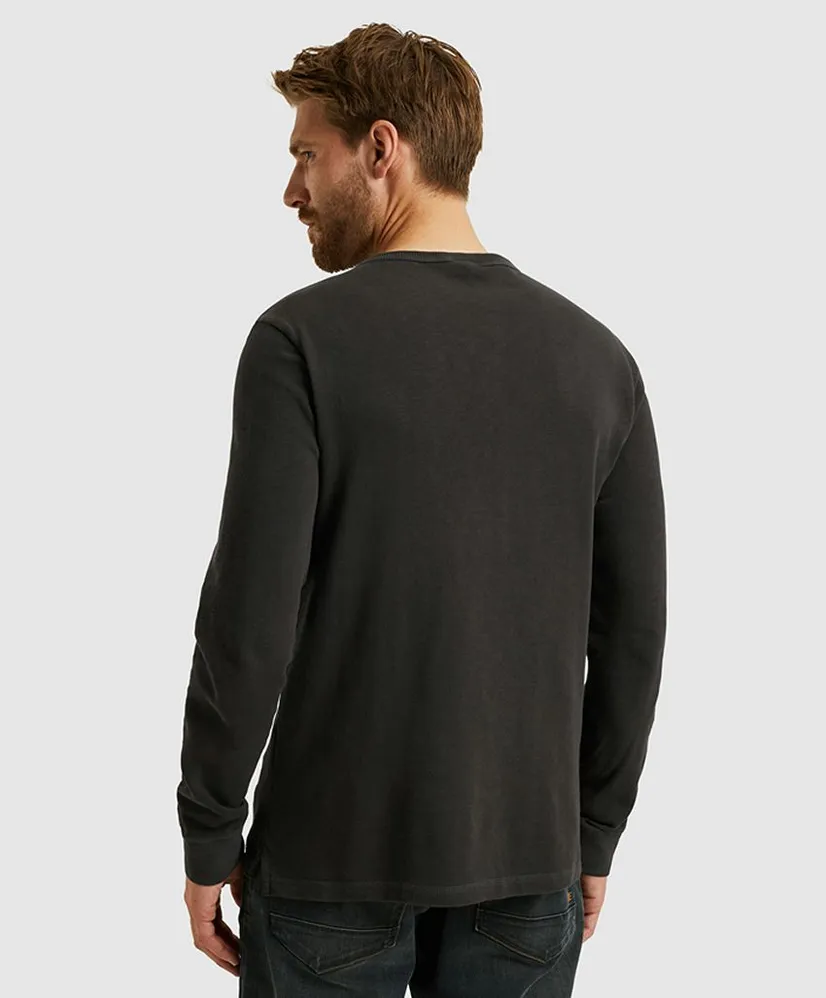 PME-Legend Long sleeve r-neck nightflight lig