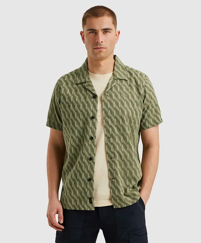 PME Legend Overhemd Dobby Regular Fit