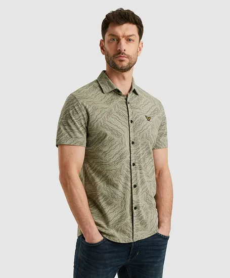 PME Legend Overhemd Drizzle Regular Fit