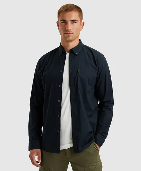 PME Legend Overhemd Effen Regular Fit
