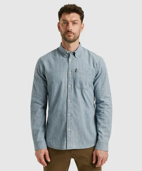 PME Legend Overhemd Effen Regular Fit