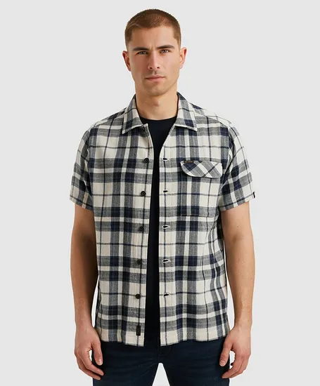 PME Legend Overhemd Geruit Regular Fit