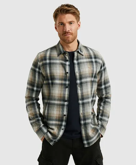 PME Legend Overhemd Geruit Regular Fit