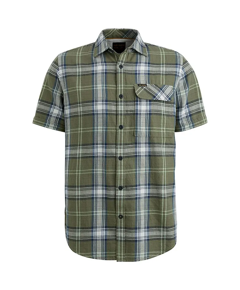 PME Legend Overhemd Geruit Regular Fit