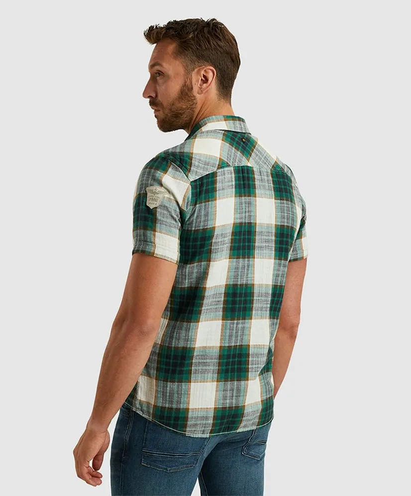 PME Legend Overhemd Geruit Regular Fit