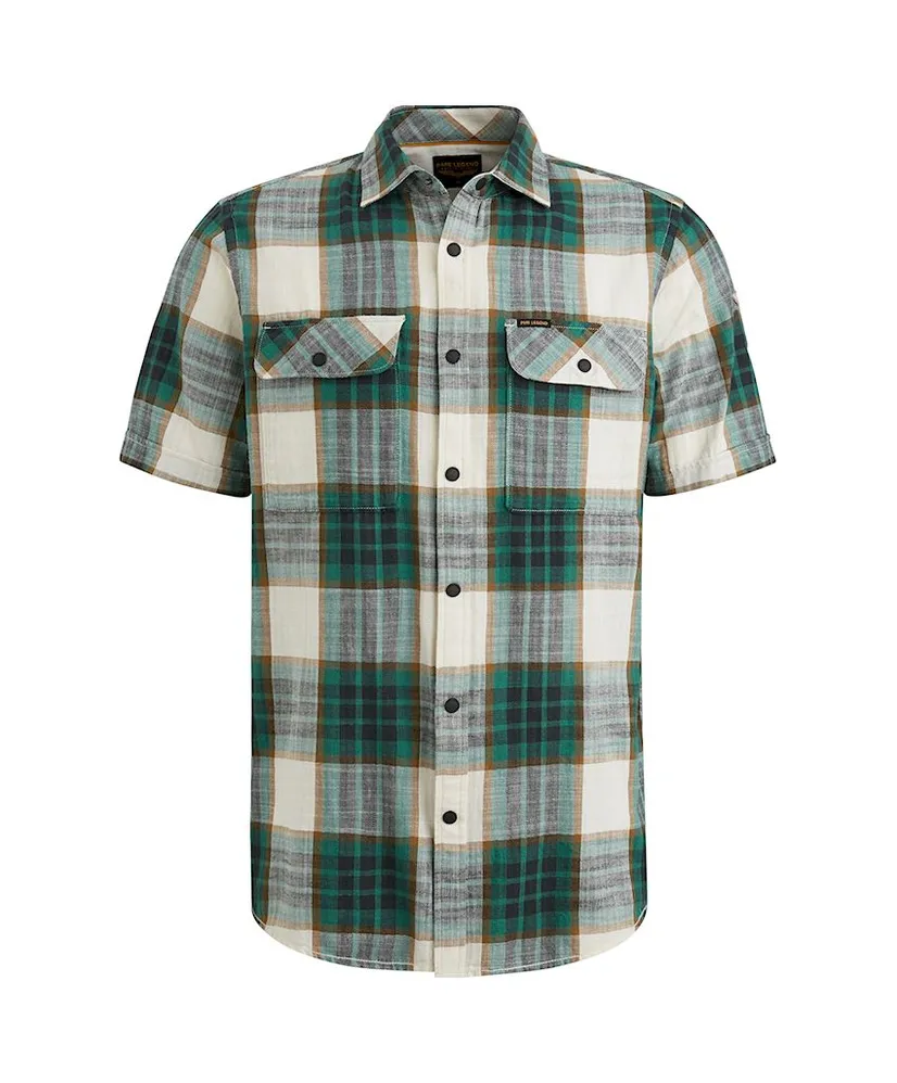 PME Legend Overhemd Geruit Regular Fit