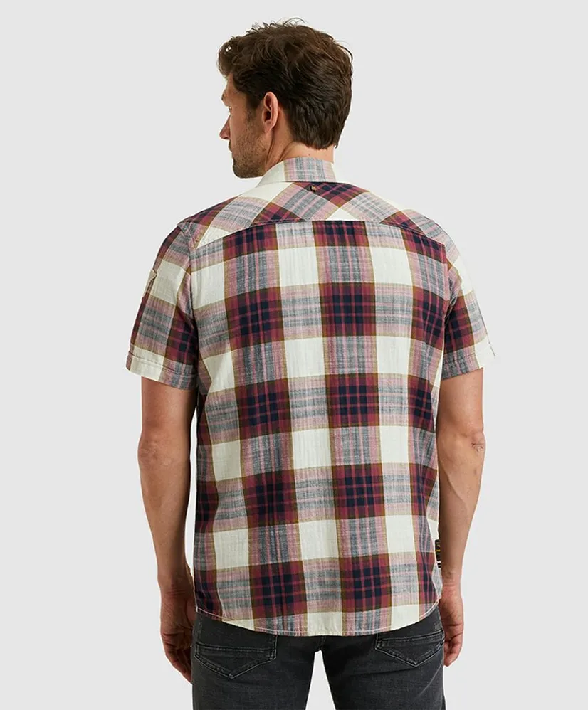 PME Legend Overhemd Geruit Regular Fit