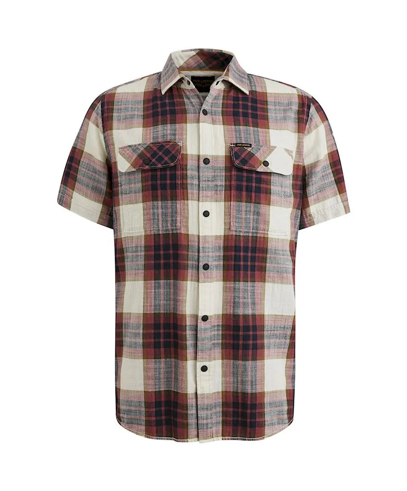 PME Legend Overhemd Geruit Regular Fit