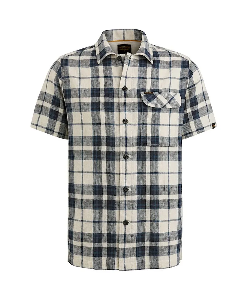 PME Legend Overhemd Geruit Regular Fit