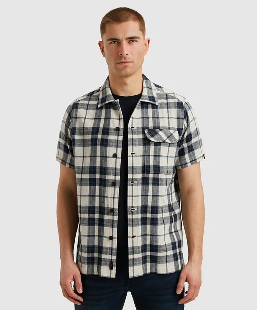 PME Legend Overhemd Geruit Regular Fit