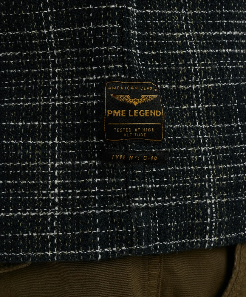 PME Legend Overhemd Geruit Regular Fit