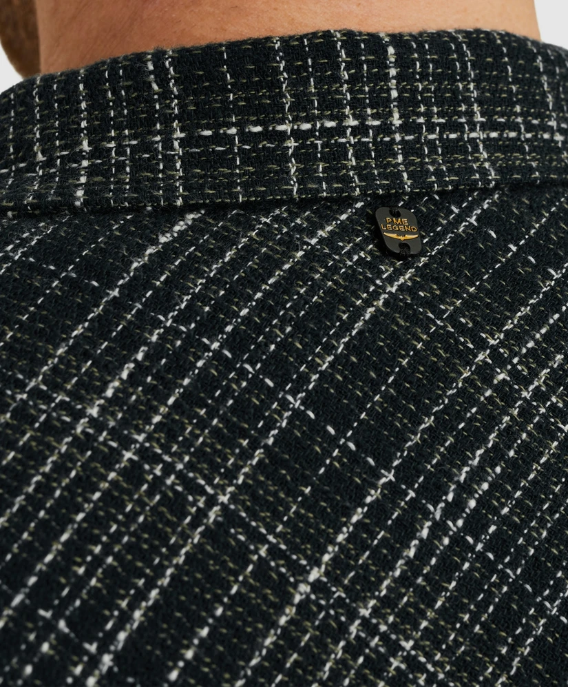 PME Legend Overhemd Geruit Regular Fit