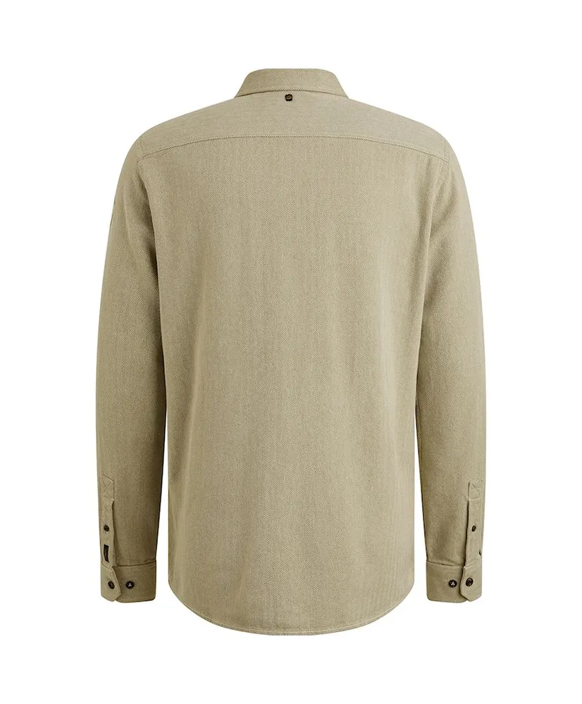 PME Legend Overhemd Herringbone Regular Fit